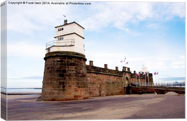 Fort Perch Rock, New Brighton, Wirral Canvas Print by Frank Irwin