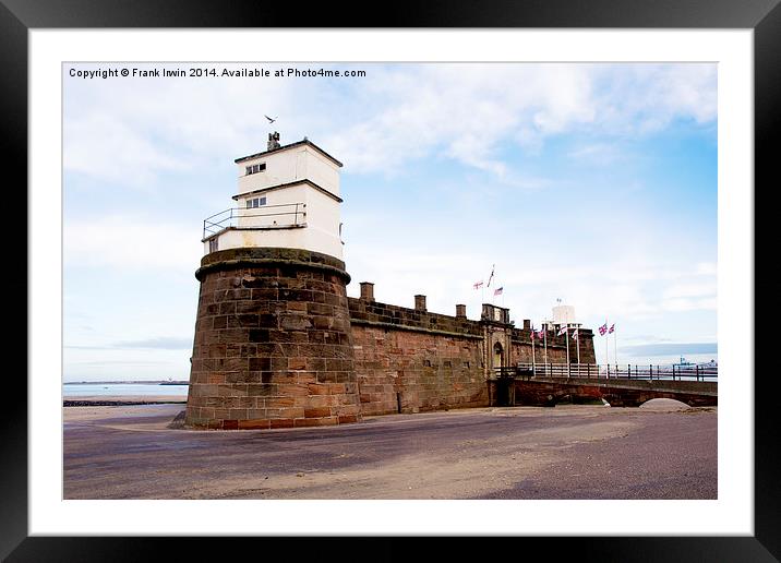 Fort Perch Rock, New Brighton, Wirral Framed Mounted Print by Frank Irwin