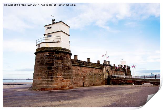 Fort Perch Rock, New Brighton, Wirral Print by Frank Irwin