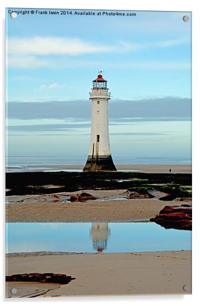 Perch Rock Lighthouse, Wirral, UK Acrylic by Frank Irwin