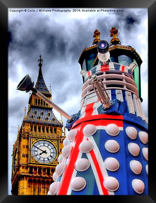British Icons - London Framed Print by Colin Williams Photography