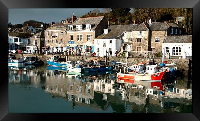 Padstow Harbour Framed Print by Samantha Higgs