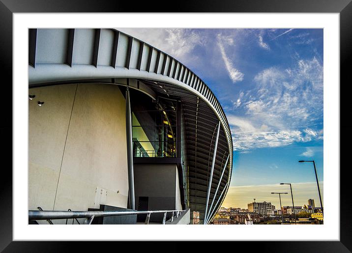 Sage Gateshead Framed Mounted Print by John Ellis