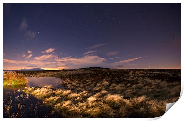 Stanage Stars Print by Tracey Whitefoot