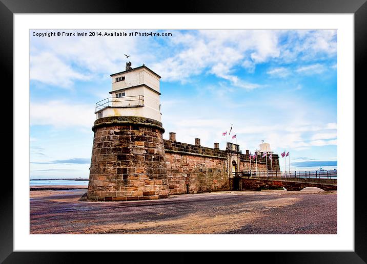 Fort Perch Rock, New Brighton, Wirral Framed Mounted Print by Frank Irwin