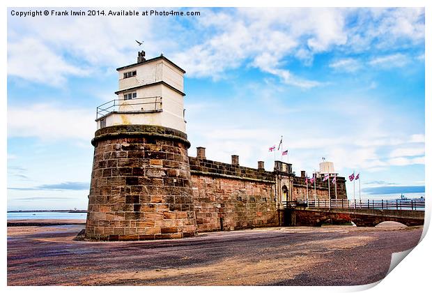 Fort Perch Rock, New Brighton, Wirral Print by Frank Irwin