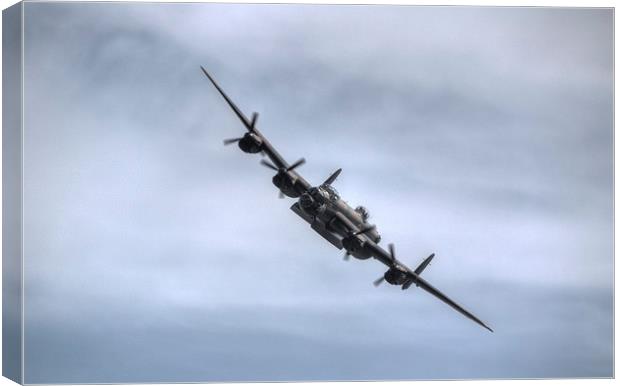 Lancaster Bomber EE139 Canvas Print by Nigel Bangert