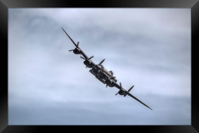 Lancaster Bomber EE139 Framed Print by Nigel Bangert