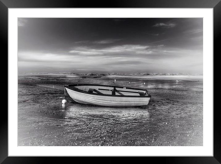 The rowing boat Framed Mounted Print by Gary Pearson