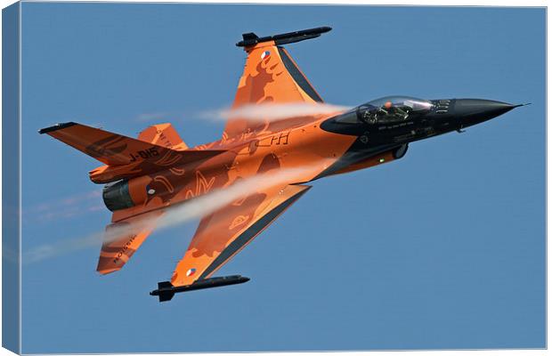 Dutch F-16 Canvas Print by Rachel & Martin Pics