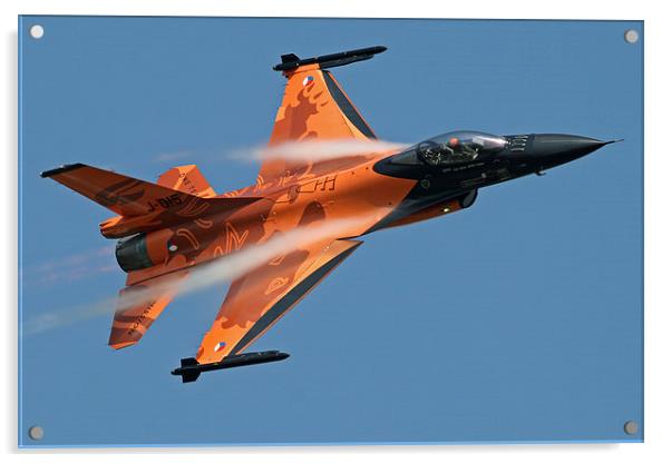 Dutch F-16 Acrylic by Rachel & Martin Pics