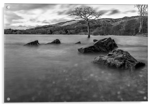 Loch Lomond Scotland Acrylic by Paul Messenger