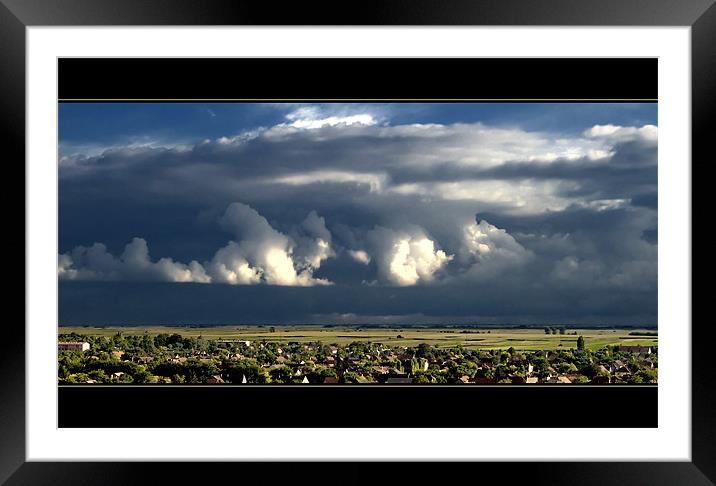 LOWLAND Framed Mounted Print by Jovan Miric