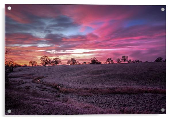 Cheshire Dawn Acrylic by Jed Pearson