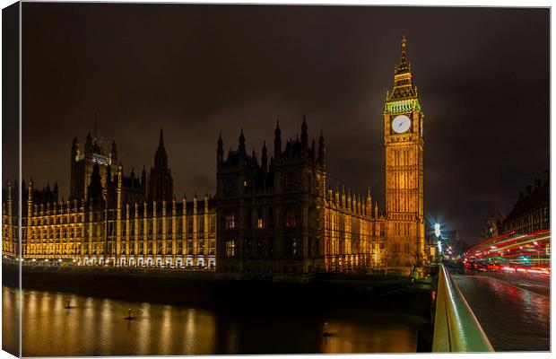 Westminster Canvas Print by Oxon Images