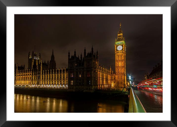Westminster Framed Mounted Print by Oxon Images