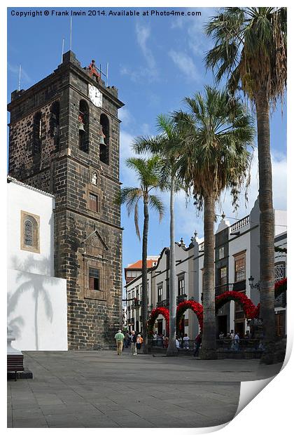 Funchal, the capital of Madeira Print by Frank Irwin