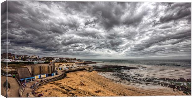 Moody Broadstairs Canvas Print by Thanet Photos