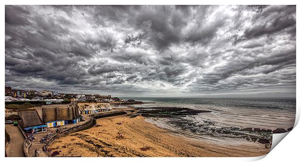 Moody Broadstairs Print by Thanet Photos