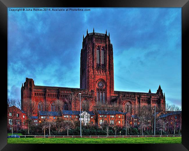 Liverpool Anglican Cathedral Framed Print by Juha Remes