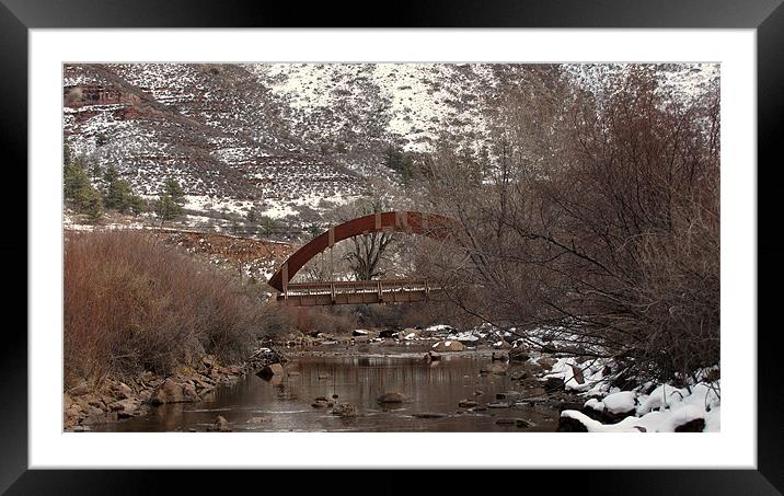 Bridge 1304 Framed Mounted Print by Don Brady