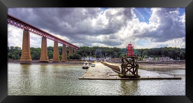 The end of the Hawes Pier Framed Print by Tom Gomez