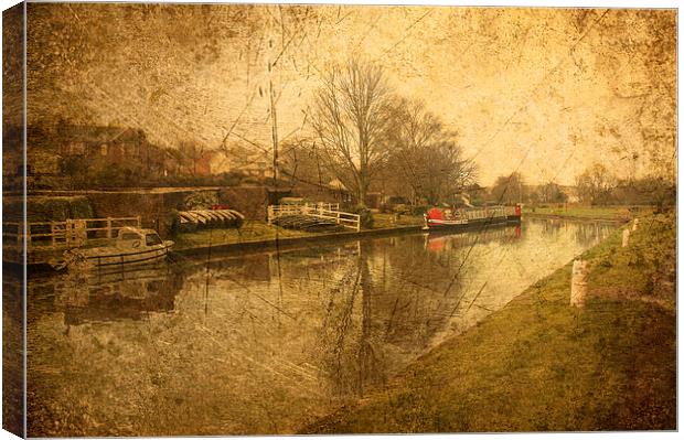 The Canal Basin Canvas Print by Rob Hawkins