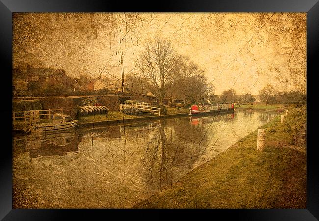 The Canal Basin Framed Print by Rob Hawkins