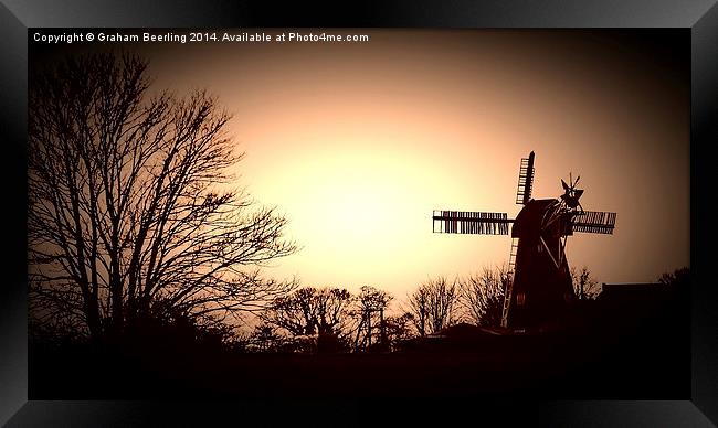 The Mill Framed Print by Graham Beerling