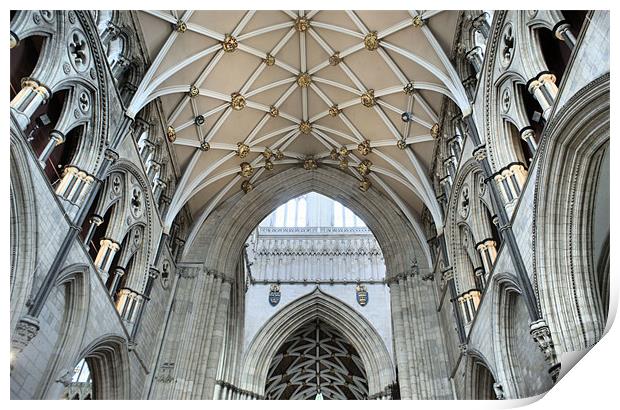 York Minster Print by George Young