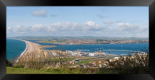 Chesil Beach  Framed Print by James Battersby
