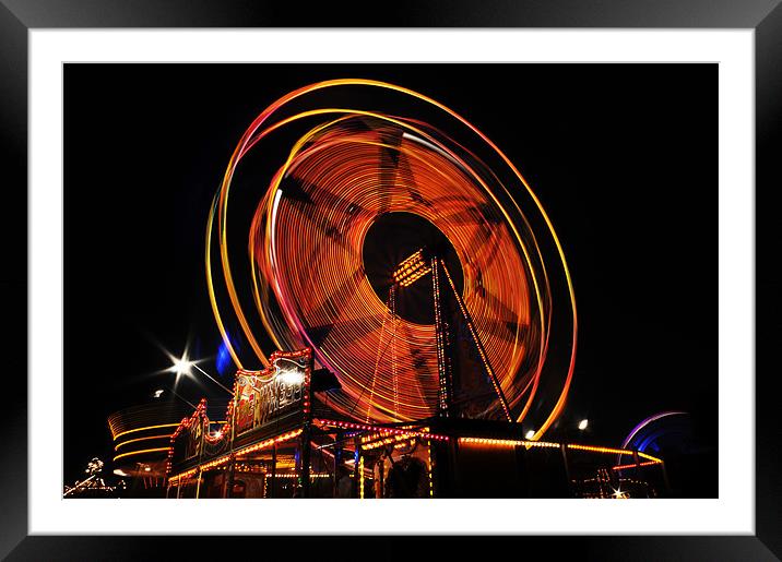 Big Wheel Framed Mounted Print by James Battersby