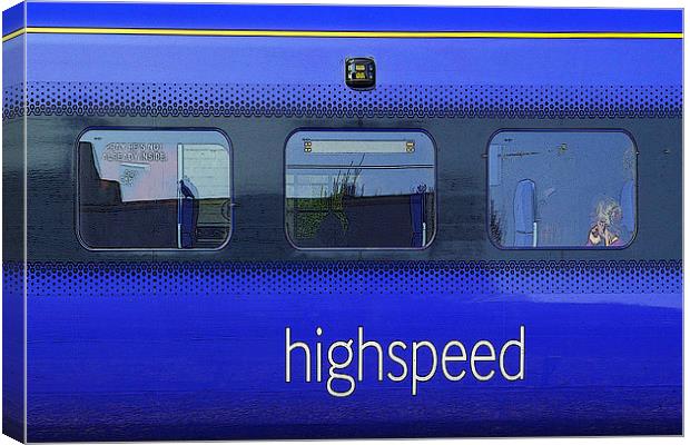 High Speed Canvas Print by John B Walker LRPS