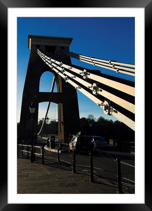 Clifton Suspension Bridge Framed Mounted Print by mark blower