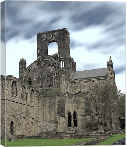 The Abbey that Once Was Canvas Print by Darren Smith