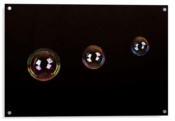 Fun with Bubbles Acrylic by Corrine Weaver