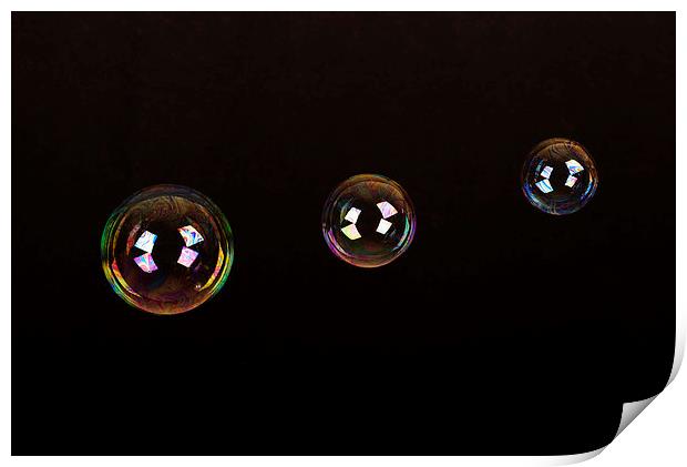 Fun with Bubbles Print by Corrine Weaver