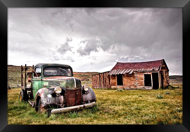 1939 Ford Truck @ Bodie, CA Framed Print by Chris Frost