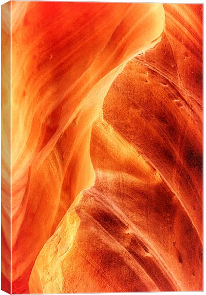 Sandstone Curve Canvas Print by Mary Lane