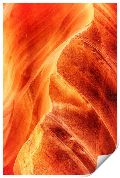 Sandstone Curve Print by Mary Lane