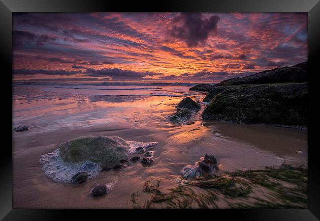 Seaside Sunrise Framed Print by Phil Wareham