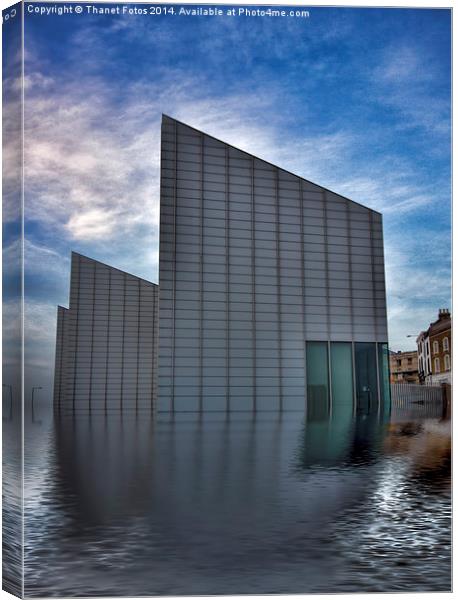 Turner contemporary Canvas Print by Thanet Photos
