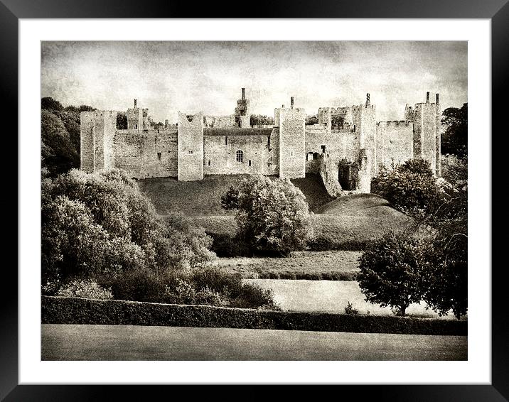 Framlingham Castle Framed Mounted Print by Mary Lane