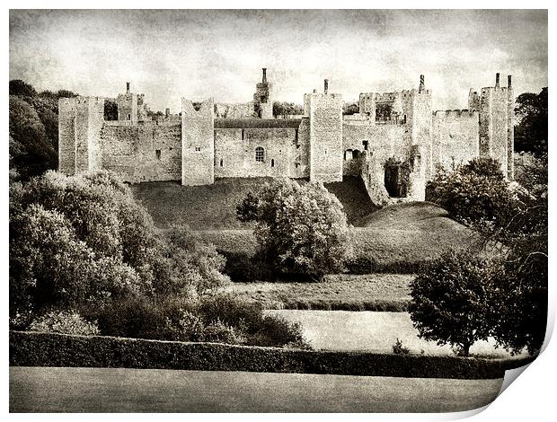 Framlingham Castle Print by Mary Lane