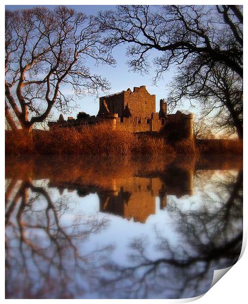 craigmillar castle2 Print by dale rys (LP)