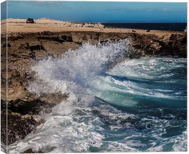 Crashing waves Canvas Print by Gail Johnson