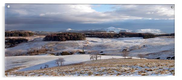 Scotland in winter Acrylic by Kevin Dobie