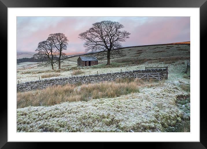 Wildboarclough Sunrise Framed Mounted Print by James Grant