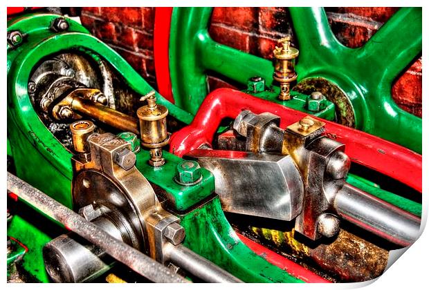 THE AGE OF STEAM Print by len milner