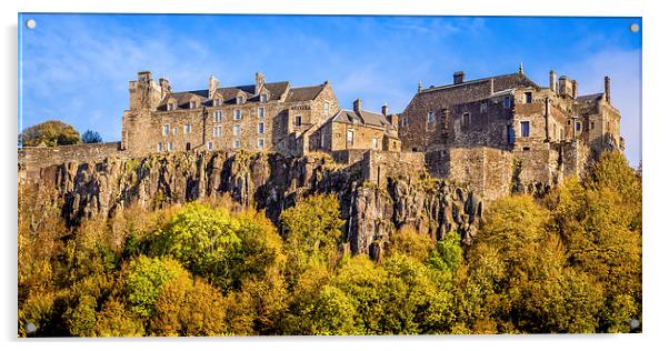 Stirling Castle, Scotland, UK Acrylic by Mark Llewellyn